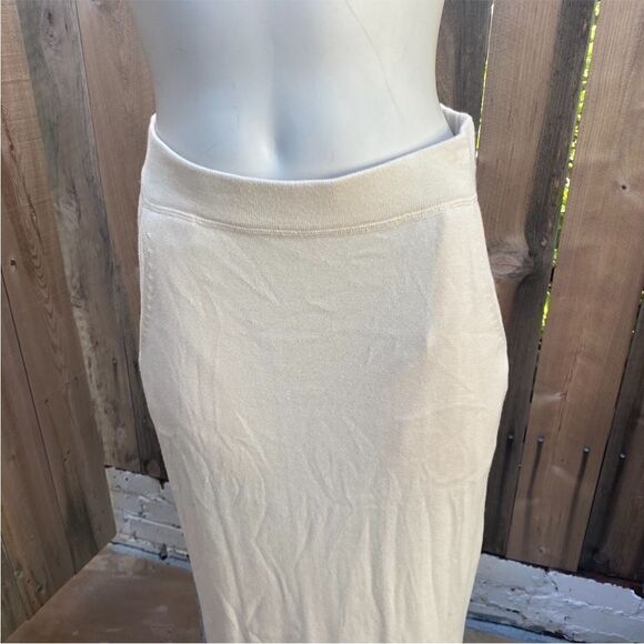 Peruvian Connection MAXI SKIRT in cream size medium - Picture 7 of 9